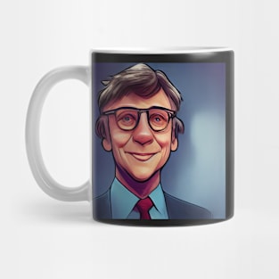 Bill Gates | Comics Style Mug